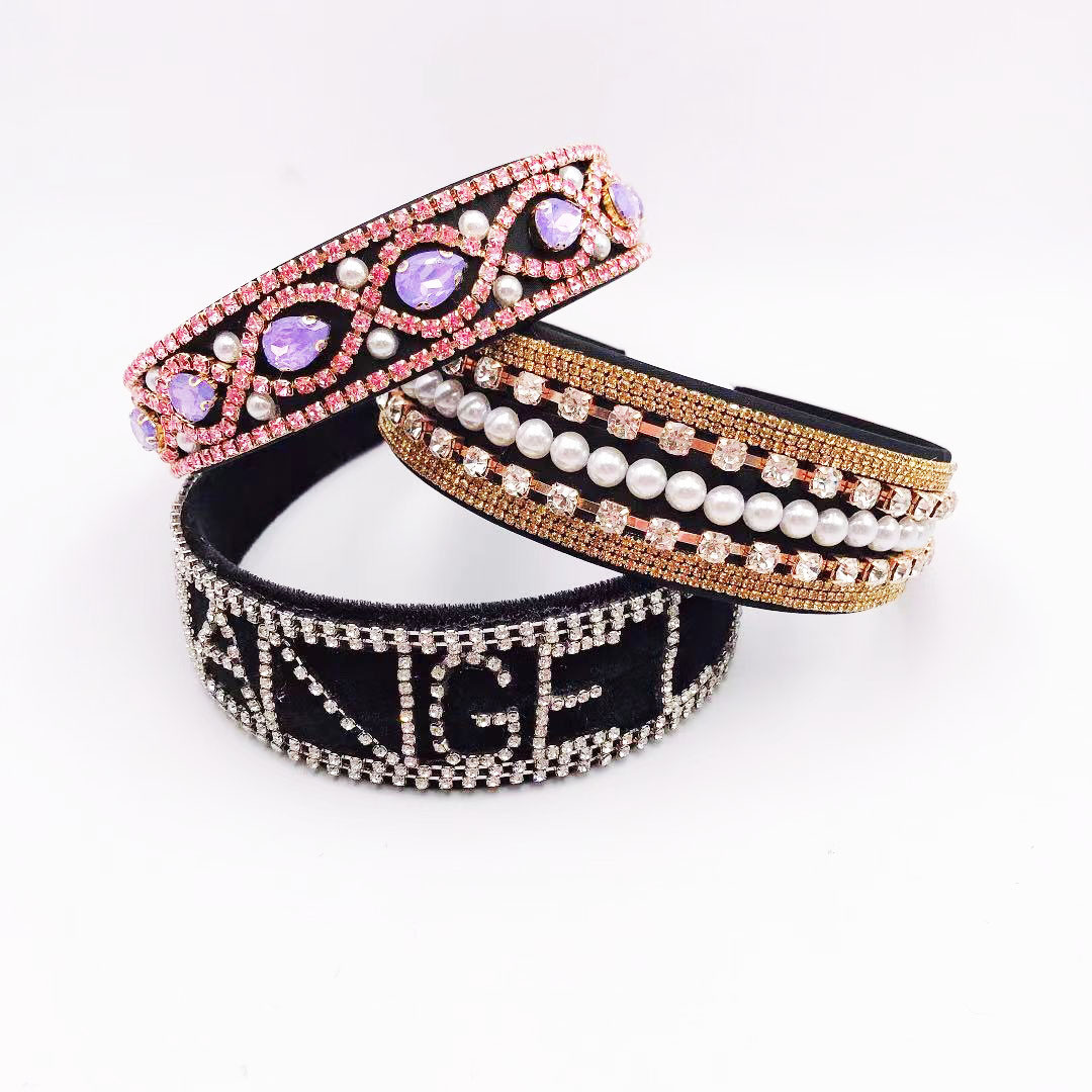 2021 Baroque Style Crystal Rhinestone band Simple Geometry Headband Fashion Tiara Hoop For Women Wedding Hair Jewelry
2021 Baroque Style Crystal Rhinestone band Simple Geometry Headband Fashion Tiara Hoop For Women Wedding Hair Jewelry