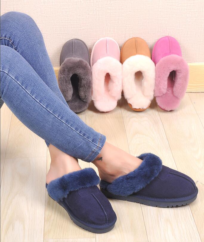 Top quality classic warm Cotton Slippers men and Women Slipper Cowhide dlipper Snow Boots Dlippers
Top quality classic warm Cotton Slippers men and Women Slipper Cowhide dlipper Snow Boots Dlippers
