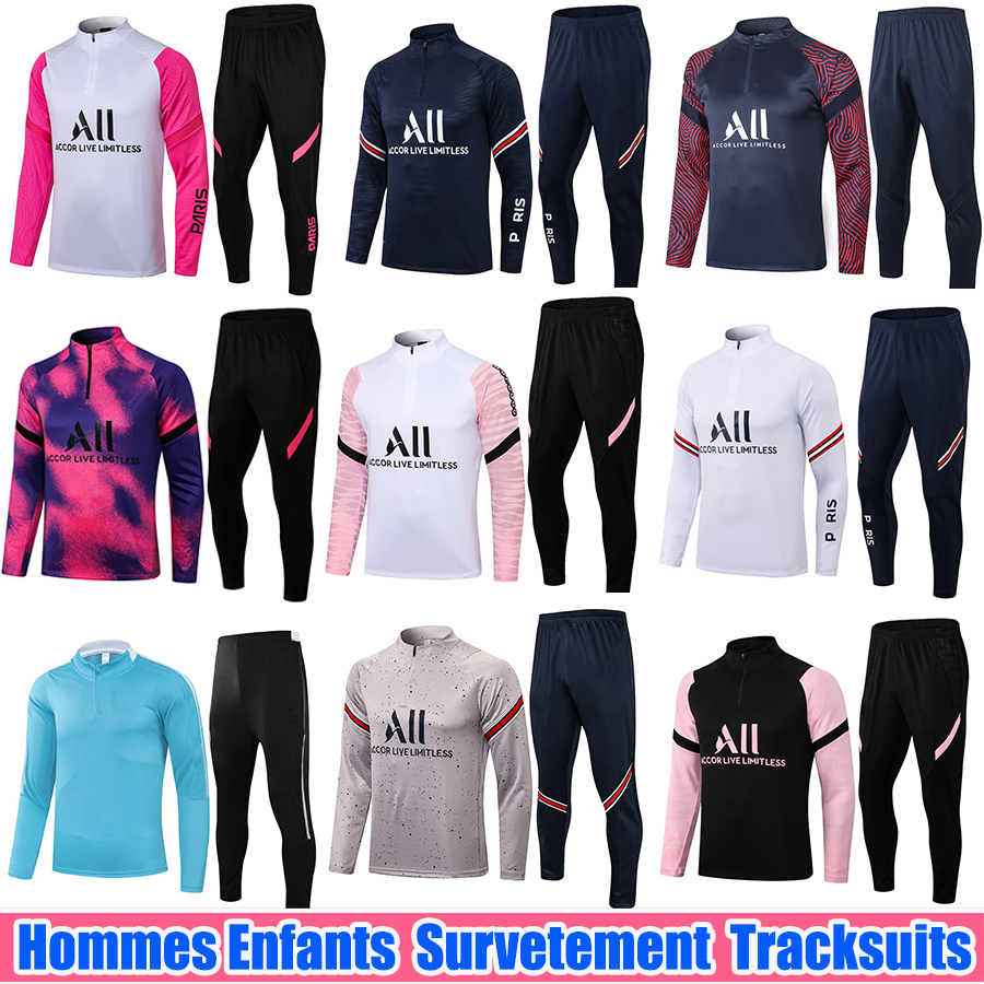 2021 2022 MESSI Tracksuit Real Madrid Men Football Training Suits 20 21 22 HAZARD Soccer MBAPPE PARIS BENZEMA Survetement Maillots de Foot Enfants Kids Chandal Kits, Bar black 21 22
2021 2022 MESSI Tracksuit Real Madrid Men Football Training Suits 20 21 22 HAZARD Soccer MBAPPE PARIS BENZEMA Survetement Maillots de Foot Enfants Kids Chandal Kits, Bar black 21 22