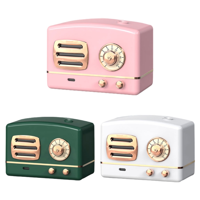 Retro Radio Shape Large Capacity Portable Desktop Air Humidifier USB Mist Maker Aroma Essential Oil Diffuser for Home Car
Retro Radio Shape Large Capacity Portable Desktop Air Humidifier USB Mist Maker Aroma Essential Oil Diffuser for Home Car