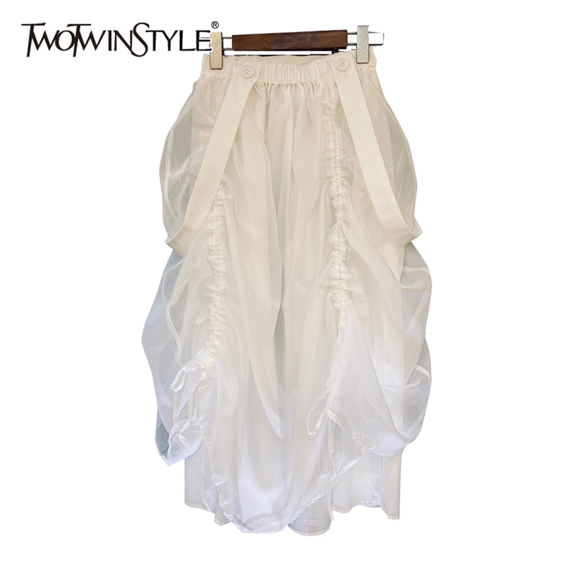 Black Ruched Drawstring Skirt For Women High Waist Irregular Casual Skirts Female Fashion Clothing 210521, White
Black Ruched Drawstring Skirt For Women High Waist Irregular Casual Skirts Female Fashion Clothing 210521, White