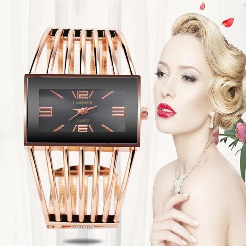 Wristwatches Top Luxury Sexy Women's Watches Bangle Bracelet Beautiful Quartz Wrist Watch Rose Gold Perfect Ladies Clock Zegarek, Gold-gold
Wristwatches Top Luxury Sexy Women's Watches Bangle Bracelet Beautiful Quartz Wrist Watch Rose Gold Perfect Ladies Clock Zegarek, Gold-gold