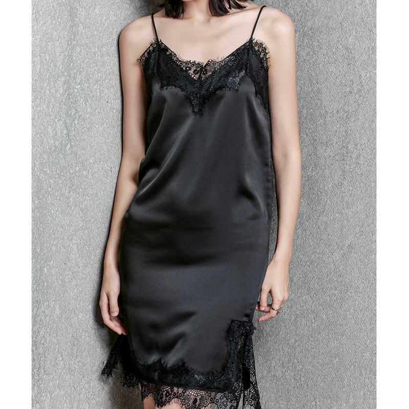 Elegant Shining Summer Women Dress Sexy V-Neck Spaghetti Strap Lace Patchwork Spilt Out Female Dresses Plus Size W186 210526, White
Elegant Shining Summer Women Dress Sexy V-Neck Spaghetti Strap Lace Patchwork Spilt Out Female Dresses Plus Size W186 210526, White