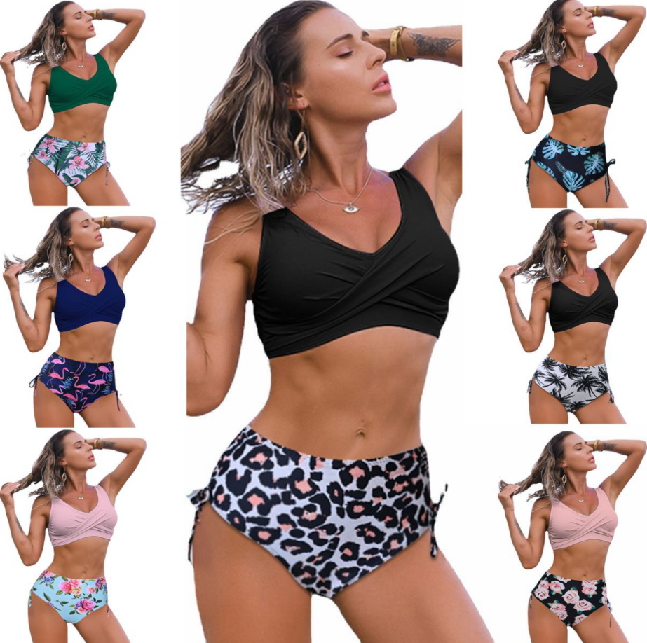 Solid Sexy Bikini 13 colors Summer Swimsuit Women 2 Pieces High Waist Bikini Push Up Swimwear Tankini Swimsuits Bathing Suit Women, #05
Solid Sexy Bikini 13 colors Summer Swimsuit Women 2 Pieces High Waist Bikini Push Up Swimwear Tankini Swimsuits Bathing Suit Women, #05