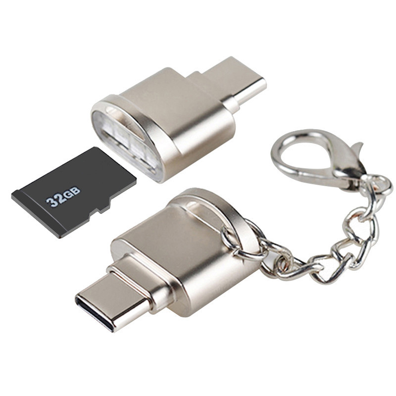 Mini Type C USB3.1 SD Card Reader TF Memory Cards Adapter for Macbook or Smartphone with USB-c Interface U Disk
Mini Type C USB3.1 SD Card Reader TF Memory Cards Adapter for Macbook or Smartphone with USB-c Interface U Disk