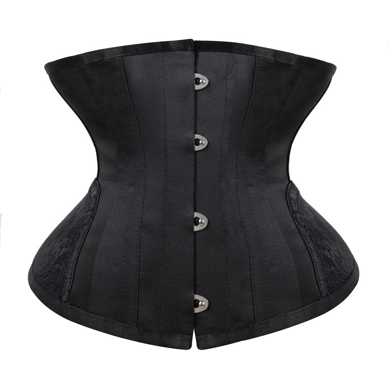 New hourglass corset Steel boned corset sexy Lace up underbust Bustier Waistband Body Shapers Slimming Waist Trainer 8920