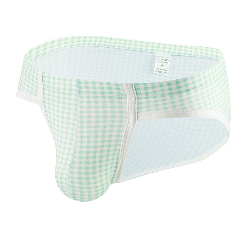 Underpants Men's Fashion Panties Daily Briefs Breathable Underwear Plaid Triangle Sexy Male Sensual Lingerie, Black;white
Underpants Men's Fashion Panties Daily Briefs Breathable Underwear Plaid Triangle Sexy Male Sensual Lingerie, Black;white