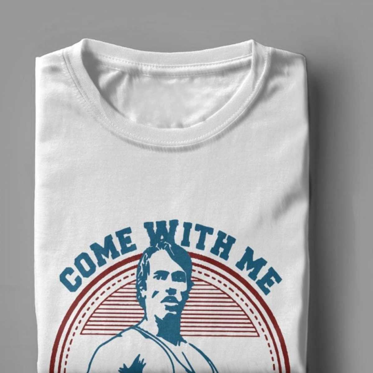 Come With Me If You Want To Lift T Shirts Men Cotton T-Shirt Arnold Schwarzenegger Fitness Workout Musculation Tee Streetwear 210629