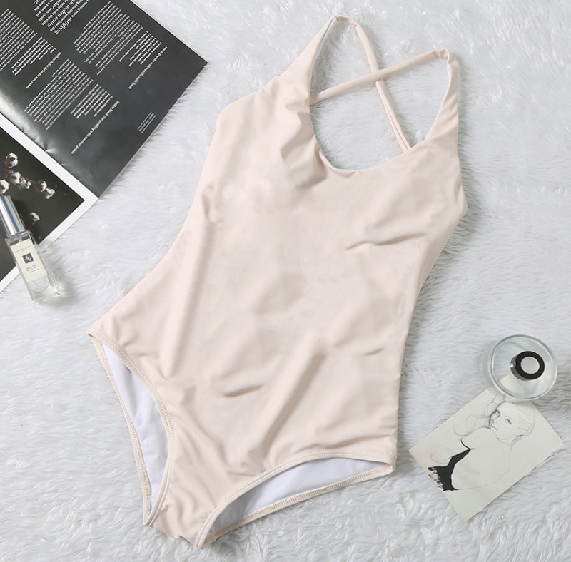 Simple Designer Swimsuits Padded Push Up Women One-piece Swimwear Outdoor Beach Swimming Bandage Travel Vacation Must Swimsuits, Beige
Simple Designer Swimsuits Padded Push Up Women One-piece Swimwear Outdoor Beach Swimming Bandage Travel Vacation Must Swimsuits, Beige
