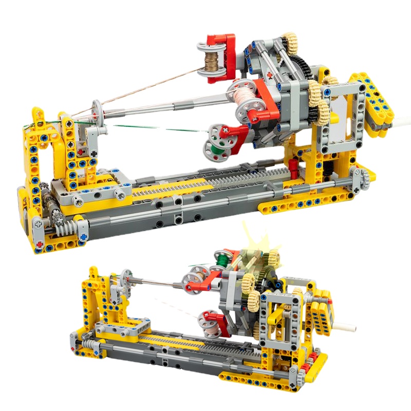 New MOC 420PCS Manual Braiding Machine model buiding self-locking bricks children toys holiday birthday christmas gift
New MOC 420PCS Manual Braiding Machine model buiding self-locking bricks children toys holiday birthday christmas gift