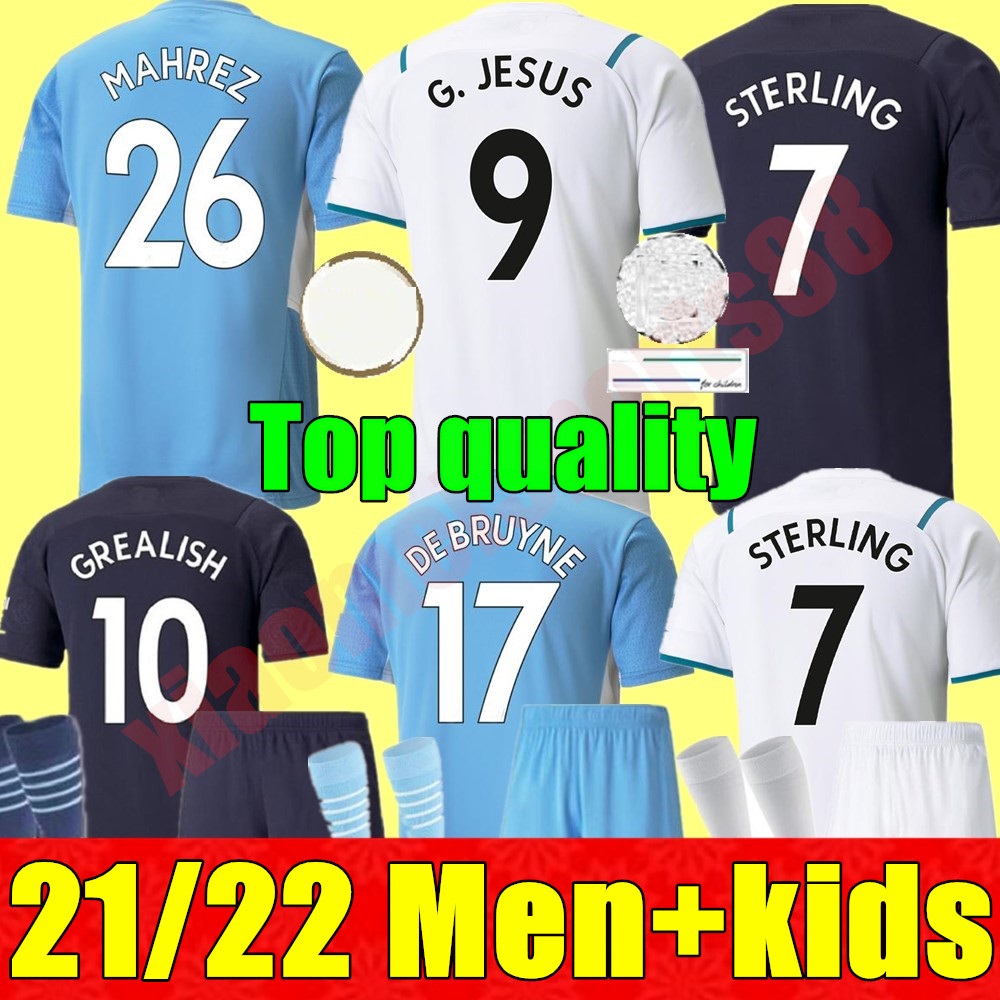 Top New 21 22 Man soccer jersey GREALISH G.JESUS STERLING RÚBEN City DE BRUYNE foden MAHREZ MENDY BERNARDO 2021 2022 football shirt adult Men kids kit uniforms Camiseta, Kids away+socks
Top New 21 22 Man soccer jersey GREALISH G.JESUS STERLING RÚBEN City DE BRUYNE foden MAHREZ MENDY BERNARDO 2021 2022 football shirt adult Men kids kit uniforms Camiseta, Kids away+socks