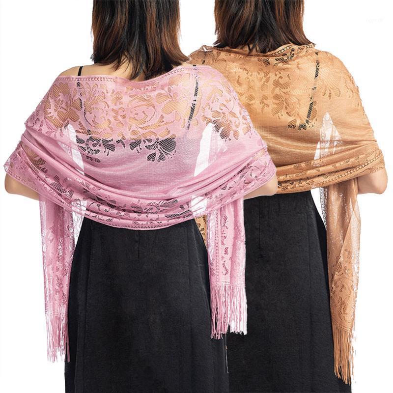 Scarves Women Evening Dress Cloth Accessory Elegant With Tassels Double Use Lace Hollowed Out Wedding Party Bridal Shawl Long Scarf, Blue;gray
Scarves Women Evening Dress Cloth Accessory Elegant With Tassels Double Use Lace Hollowed Out Wedding Party Bridal Shawl Long Scarf, Blue;gray