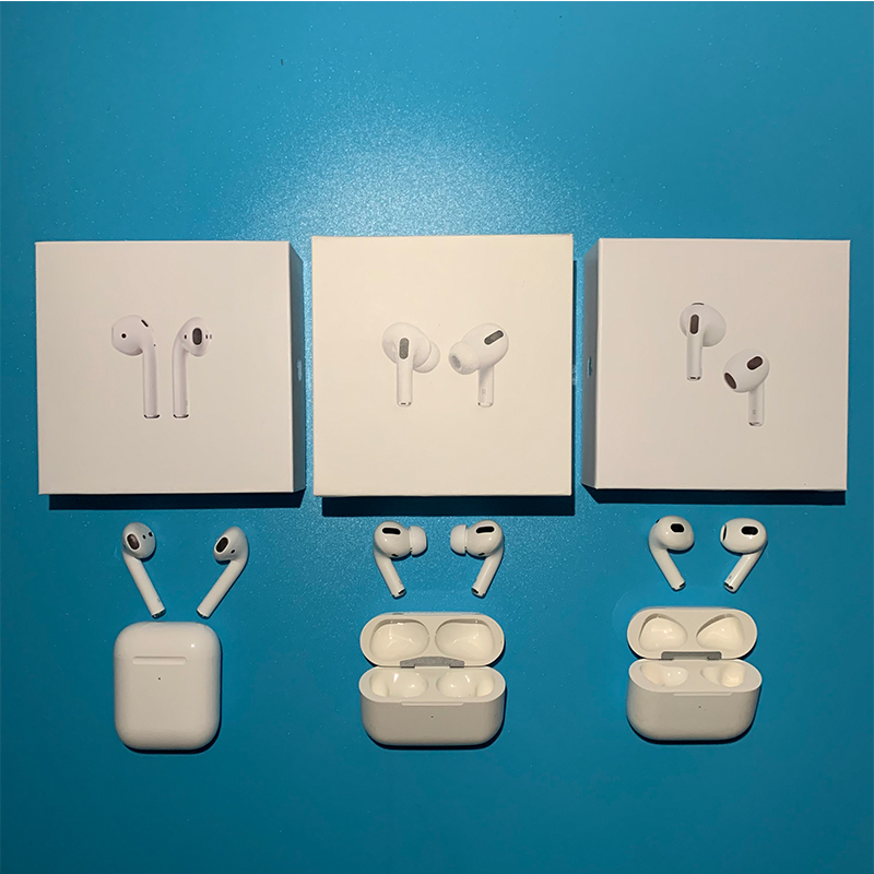 New Airpods 3 Airpods Pro Air Pod 2 3 Gen TWS Wireless Earphones Rename GPS Wirelss Charging Bluetooth Headphones 3rd, White
New Airpods 3 Airpods Pro Air Pod 2 3 Gen TWS Wireless Earphones Rename GPS Wirelss Charging Bluetooth Headphones 3rd, White