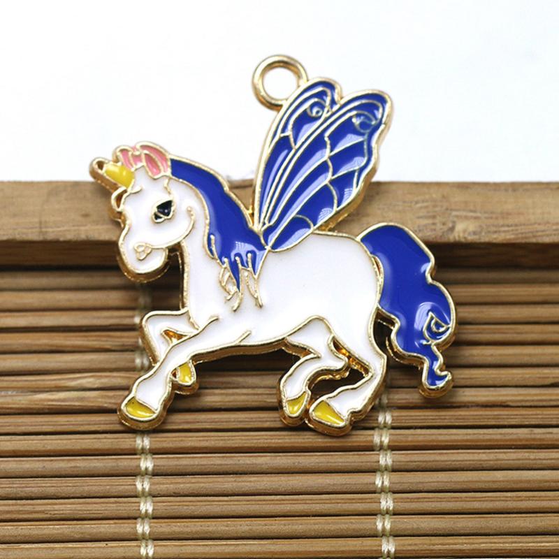 Charms 10pcs Colorful Alloy Flying Horse Pendants DIY Jewelry Making Accessory, Bronze;silver
Charms 10pcs Colorful Alloy Flying Horse Pendants DIY Jewelry Making Accessory, Bronze;silver