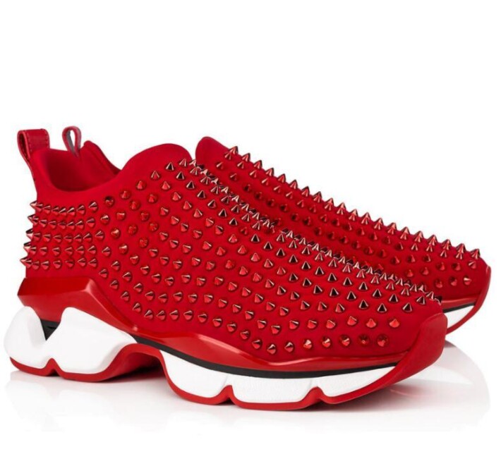 Fashion SpikeSock Men Sneakers Neoprene Red Bottom Shoes Outdoor Sports Party Wedding T-Quality Brands Men's Designer Trainers EU35-46 mkj002, Red;white
Fashion SpikeSock Men Sneakers Neoprene Red Bottom Shoes Outdoor Sports Party Wedding T-Quality Brands Men's Designer Trainers EU35-46 mkj002, Red;white