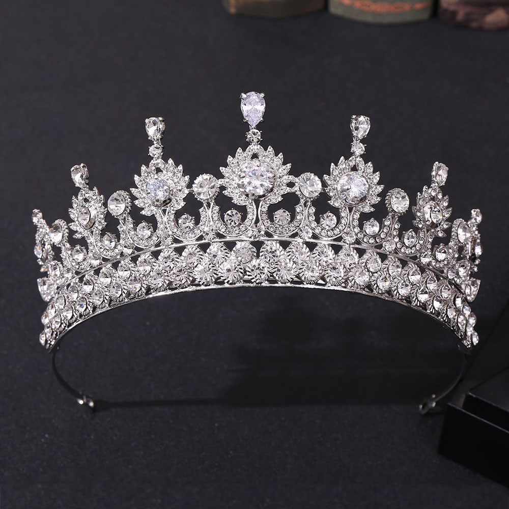 Baroque Luxury Queen Tiaras Cubic Zircon Wedding Crown Bridal Diadem Crystal Head Jewelry Headpiece Party Prom Hair Accessories
Baroque Luxury Queen Tiaras Cubic Zircon Wedding Crown Bridal Diadem Crystal Head Jewelry Headpiece Party Prom Hair Accessories