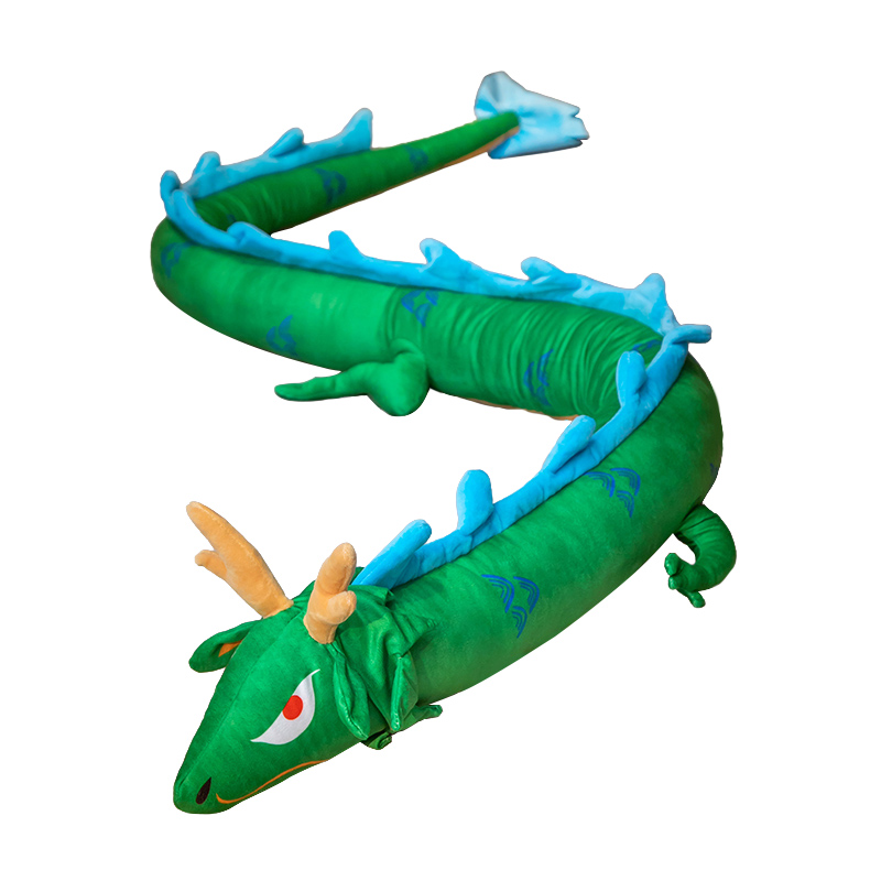 New Creative Chinese Dragon Plush Toy Giant Anime Fire Water Dragons for Kids Girls Birthday gift Zodiac Decoration 220cm 400cm DY10031
