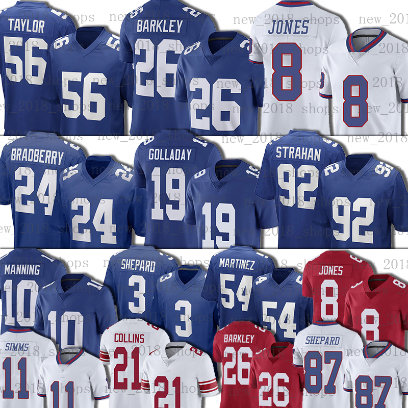 Saquon Barkley Jersey Daniel Jones Lawrence Taylor Football Kenny Golladay Michael Strahan Football James Bradberry Martinez SterlingGiantsShepard, Custom men jersey
Saquon Barkley Jersey Daniel Jones Lawrence Taylor Football Kenny Golladay Michael Strahan Football James Bradberry Martinez SterlingGiantsShepard, Custom men jersey