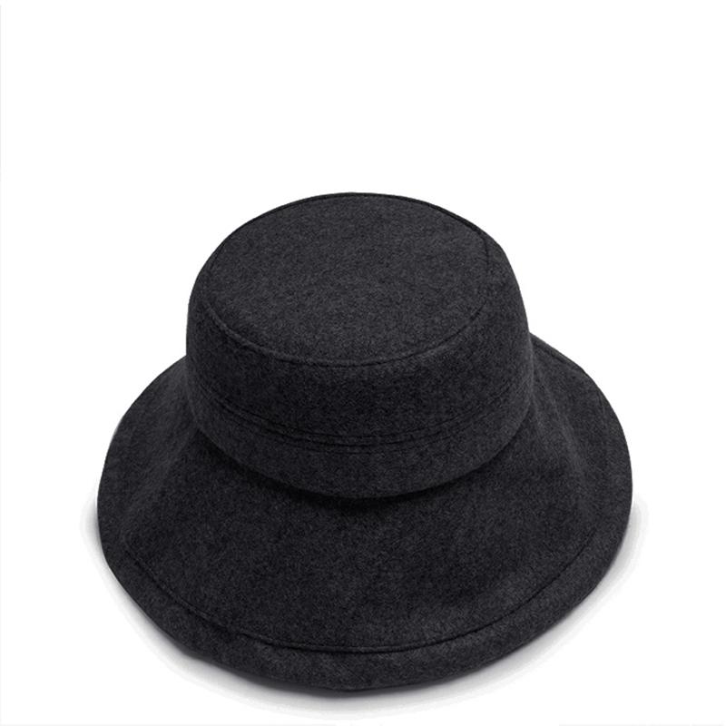 Cloches 2021 Korean Version Of The Woolen Coat Material Big Hat Along Fisherman Hat, Men And Women Outdoor Fashion Wear Basin Cap, Black
Cloches 2021 Korean Version Of The Woolen Coat Material Big Hat Along Fisherman Hat, Men And Women Outdoor Fashion Wear Basin Cap, Black