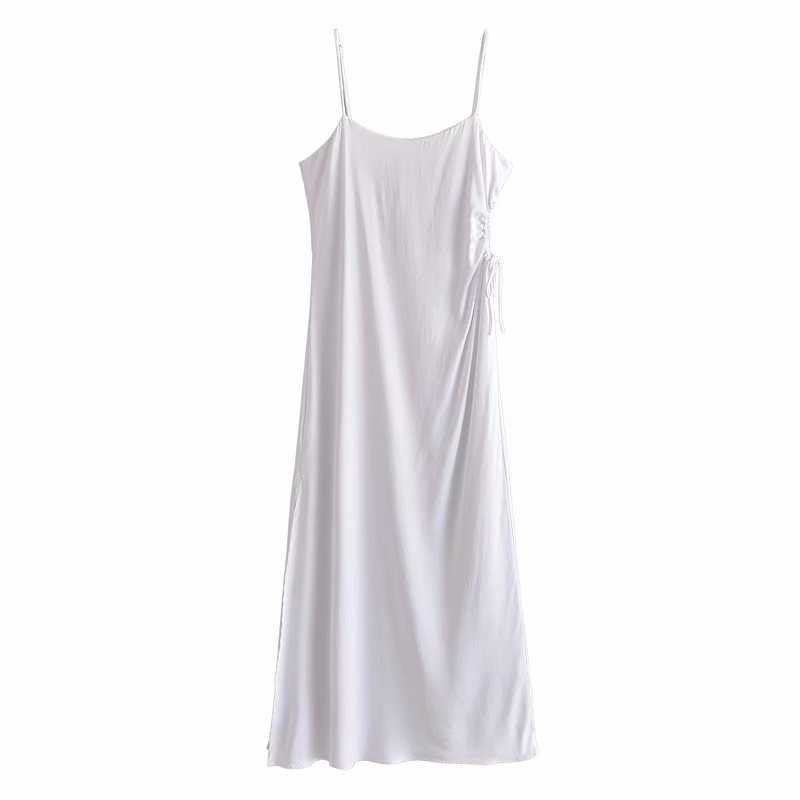 Summer Women Dress Hollow Out elegant Casual Fashion Chic Lady Woman Maxi dress Slit Slip Sun Dress 210709, White
Summer Women Dress Hollow Out elegant Casual Fashion Chic Lady Woman Maxi dress Slit Slip Sun Dress 210709, White