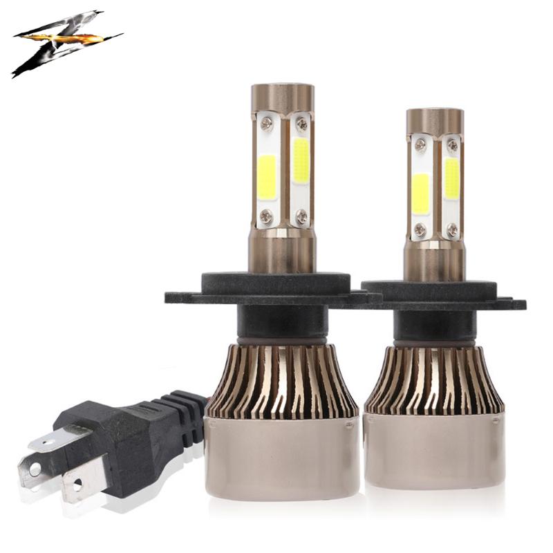 Car Headlights 2Pcs X7 4 Sides H7 H11 9005 9006 LED Headlight Bulb 50W 8000LM 6500K COB H4 High Low Beam Styling 12000 Fans Fog Lights
Car Headlights 2Pcs X7 4 Sides H7 H11 9005 9006 LED Headlight Bulb 50W 8000LM 6500K COB H4 High Low Beam Styling 12000 Fans Fog Lights