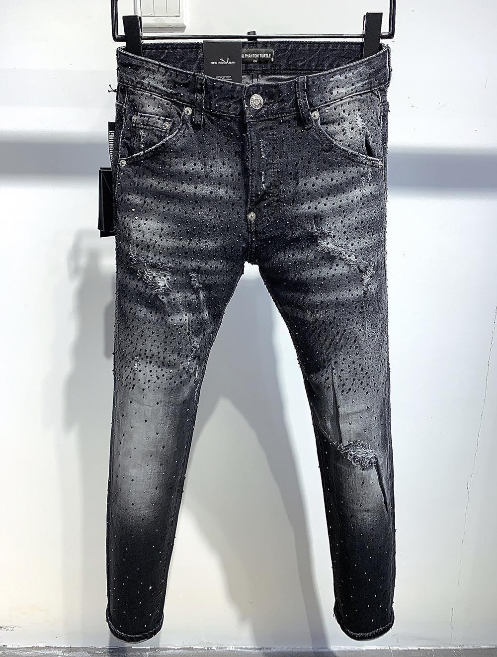 DSQ DQ Jeans Mens Luxury Designer Jeans Skinny Ripped Cool Guy Causal Hole Denim Fashion Brand Fit Jeans Men Washed Pants 61281 ptu Szw, Blue
DSQ DQ Jeans Mens Luxury Designer Jeans Skinny Ripped Cool Guy Causal Hole Denim Fashion Brand Fit Jeans Men Washed Pants 61281 ptu Szw, Blue