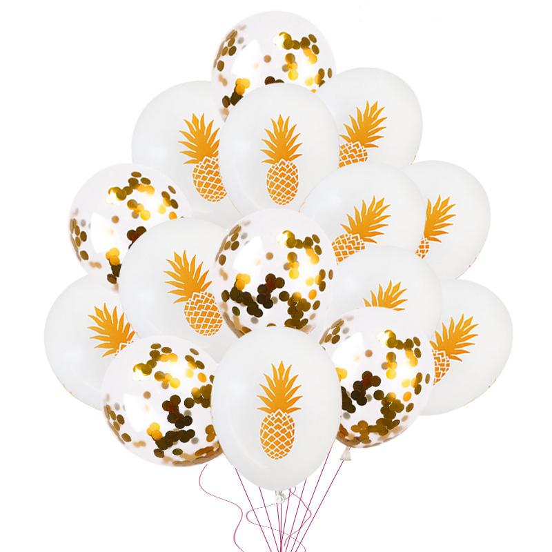 Hawaiian Party Decorations Flamingo Garlands Balloons For ALOHA Luau Summer Beach Tropical Birthday Decoration Supplies Sashes