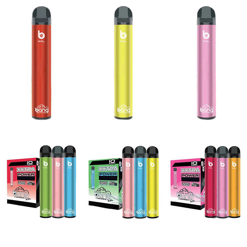wholesale price vape pen Bang XXL Vapor Disposable e cigarettes starter kit Device 2000 Puffs 800mAh Power Battery 6ml Pods Cartridge
wholesale price vape pen Bang XXL Vapor Disposable e cigarettes starter kit Device 2000 Puffs 800mAh Power Battery 6ml Pods Cartridge