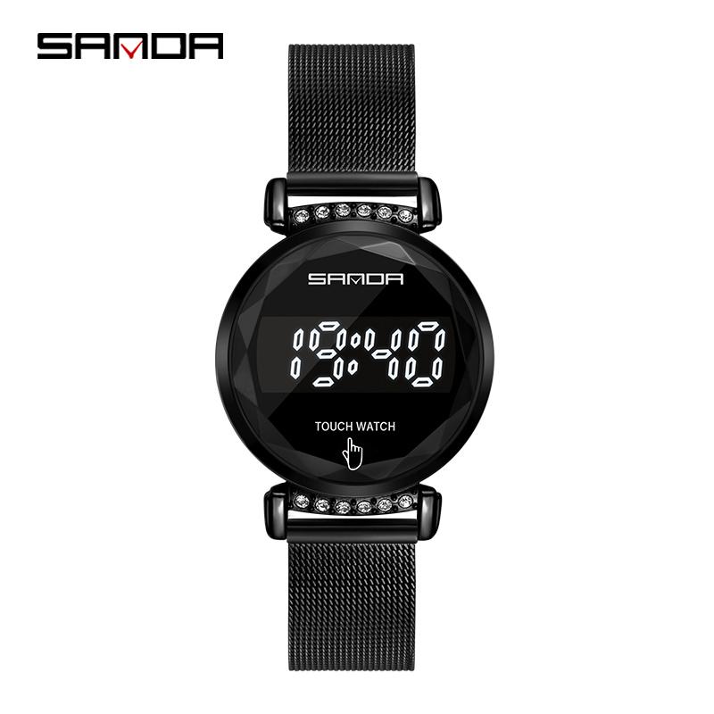 Fashion Men Waterproof Electronic LED Round Touch Screen Clock Mesh Steel Wrist Watch Digital Sport Male Watches Wristwatches, Slivery;brown
Fashion Men Waterproof Electronic LED Round Touch Screen Clock Mesh Steel Wrist Watch Digital Sport Male Watches Wristwatches, Slivery;brown