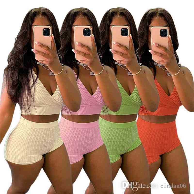 Summer Women Tracksuits Two Piece Set Solid Color Thread Bubble Jacquard Vest Shorts Set, Orange
Summer Women Tracksuits Two Piece Set Solid Color Thread Bubble Jacquard Vest Shorts Set, Orange