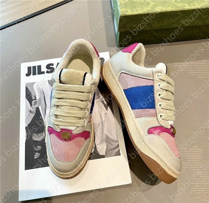 Screener Shoe Red Green stripe Italy vintage Luxurys Designer Sneakers trainers sports casual shoes Distressed Dirty leather Sneaker, 01
Screener Shoe Red Green stripe Italy vintage Luxurys Designer Sneakers trainers sports casual shoes Distressed Dirty leather Sneaker, 01