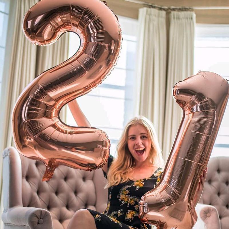 Party Decoration 40inch Number Aluminum Foil Balloons Rose Gold Silver Digit Figure Balloon Child Adult Birthday Wedding Decor Supplies
Party Decoration 40inch Number Aluminum Foil Balloons Rose Gold Silver Digit Figure Balloon Child Adult Birthday Wedding Decor Supplies