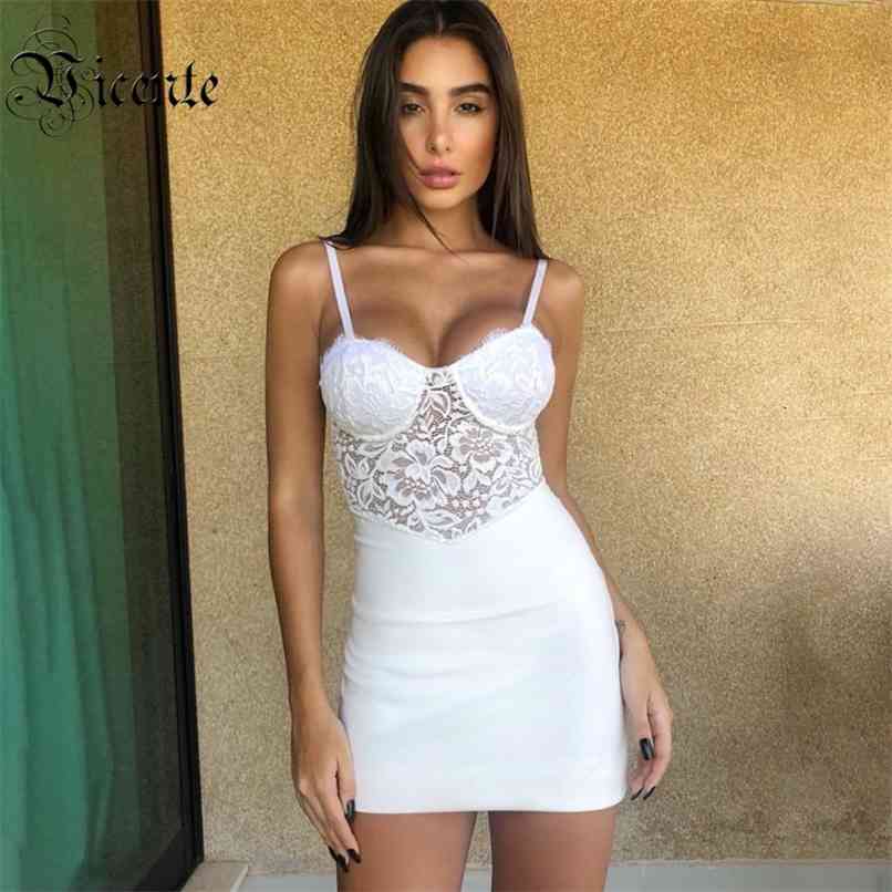 Arrival White Lace Patchwork Sexy Spaghetti Strap Celebrity Party Mini Bandage Dress 210520
Arrival White Lace Patchwork Sexy Spaghetti Strap Celebrity Party Mini Bandage Dress 210520