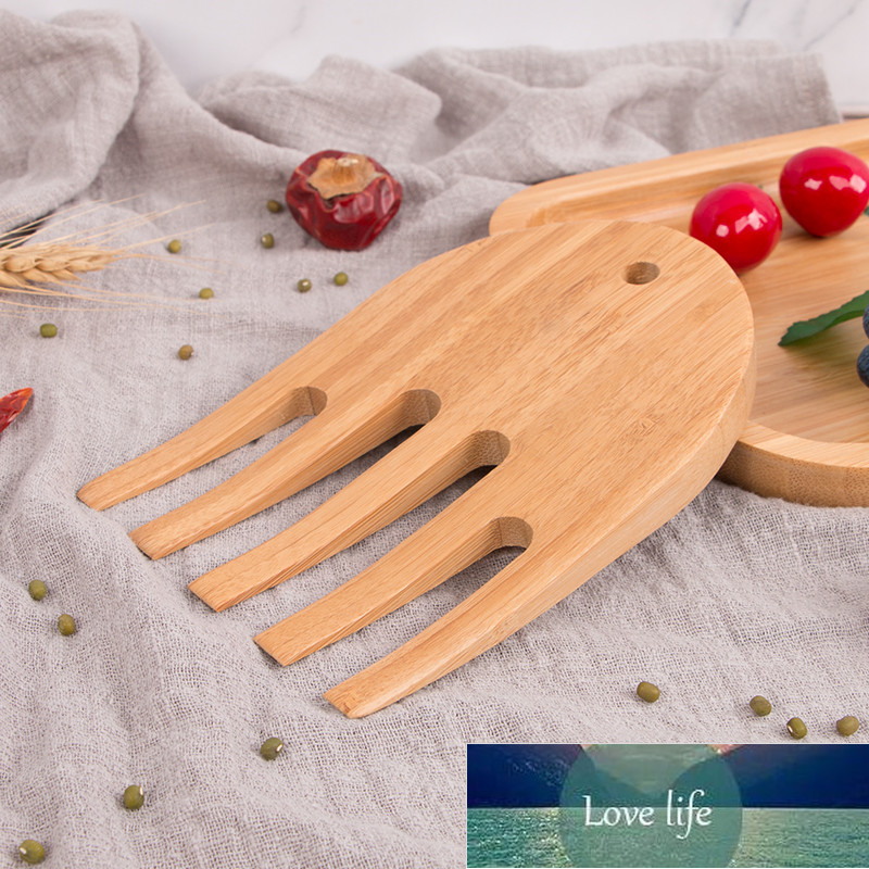 Bamboo Salad Claws Shredding Handling Carving Food Salad Shovel Fork for Mixing Salad Servers Carving Tools Friendly Quality Factory price
Bamboo Salad Claws Shredding Handling Carving Food Salad Shovel Fork for Mixing Salad Servers Carving Tools Friendly Quality Factory price