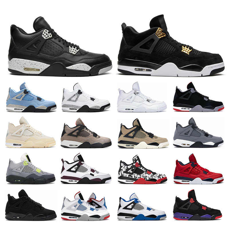 2021 Men basketball shoes Jumpman 4 4s Fire Red University Blue Oreo Royalty Bred Black Cat sport sneakers size us 5.5-13, Pure money
2021 Men basketball shoes Jumpman 4 4s Fire Red University Blue Oreo Royalty Bred Black Cat sport sneakers size us 5.5-13, Pure money
