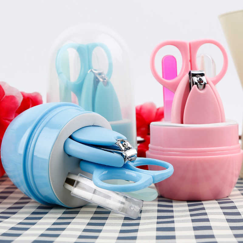 4 Pcs Baby Nail Care Set Toddlers Toddler Gear Accessories Health Safety 210528