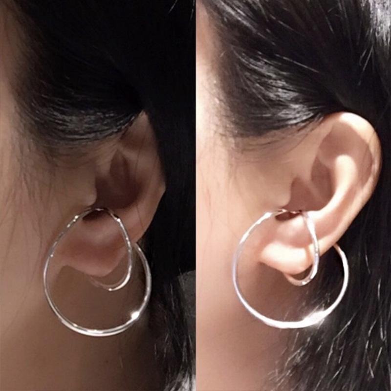 Dangle & Chandelier European And American Simple Mobius Collocation Earrings, No Pierced Female Earrings, Silver
Dangle & Chandelier European And American Simple Mobius Collocation Earrings, No Pierced Female Earrings, Silver
