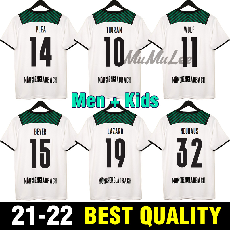 21 22 Borussia Monchengladbach soccer Jerseys FANS PLAYER VERSION 2021 2022 home Gladbach ELVEDI PLEA ZAKARIA NEUHAUS GINTER THURAM MEN KIDS KIT foootball SHIRTS
21 22 Borussia Monchengladbach soccer Jerseys FANS PLAYER VERSION 2021 2022 home Gladbach ELVEDI PLEA ZAKARIA NEUHAUS GINTER THURAM MEN KIDS KIT foootball SHIRTS