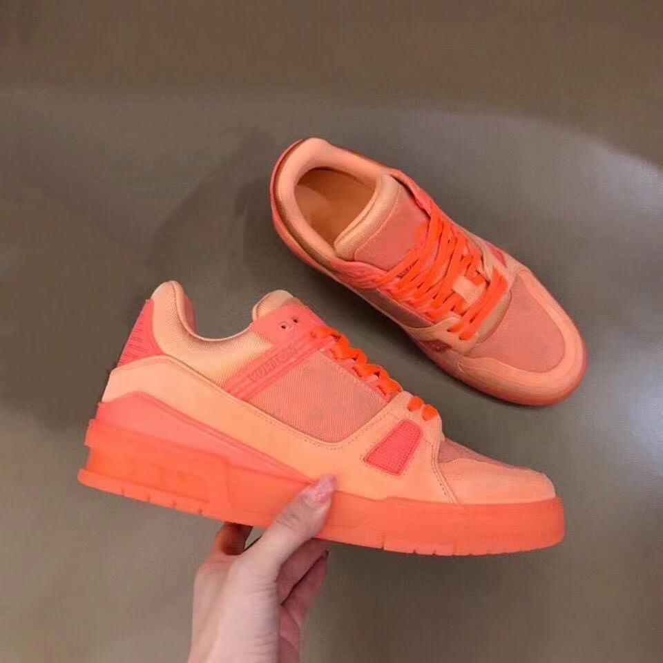 21SS Classical Luxurys Trainer Designers Basketball Shoes Luxury Sports Trainers Sneaker Canvas Runner Green Orange Rubbers Outsole Size 39-44, Other
21SS Classical Luxurys Trainer Designers Basketball Shoes Luxury Sports Trainers Sneaker Canvas Runner Green Orange Rubbers Outsole Size 39-44, Other