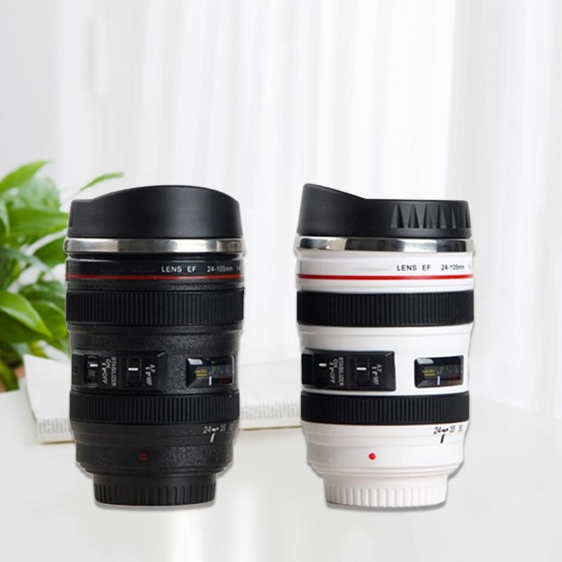 Camera Lens Shape Stainless Steel Insulation Cup Creative Design Heat Cold Water Bottle Home Office Drinkware Bottles
Camera Lens Shape Stainless Steel Insulation Cup Creative Design Heat Cold Water Bottle Home Office Drinkware Bottles