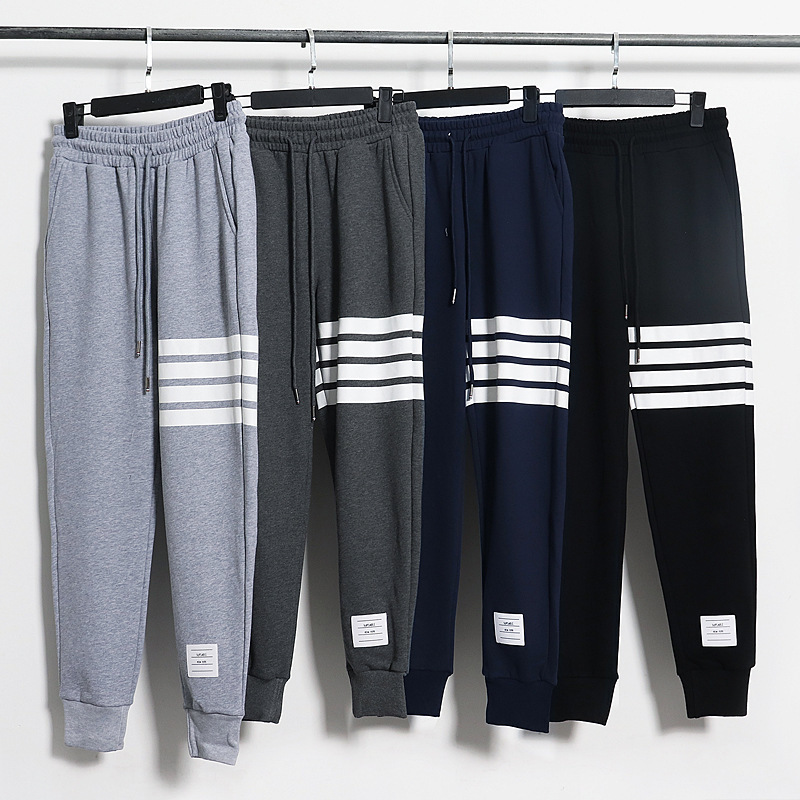 Good Quality Chao Brand Men's Pants, Sports Tb Small Foot Casual Knitted Guard Kanye's Same Leggings Fog, Black
Good Quality Chao Brand Men's Pants, Sports Tb Small Foot Casual Knitted Guard Kanye's Same Leggings Fog, Black