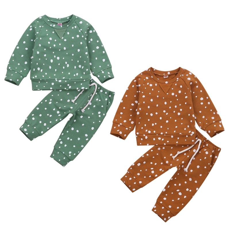 Clothing Sets Emmababy 2021 Autumn 0-24M Todder Baby Boy Girl Dot Print 2Pcs Set 2 Colors Casual Long Sleeve Top+Pants Infant Outfit Clothes, White
Clothing Sets Emmababy 2021 Autumn 0-24M Todder Baby Boy Girl Dot Print 2Pcs Set 2 Colors Casual Long Sleeve Top+Pants Infant Outfit Clothes, White