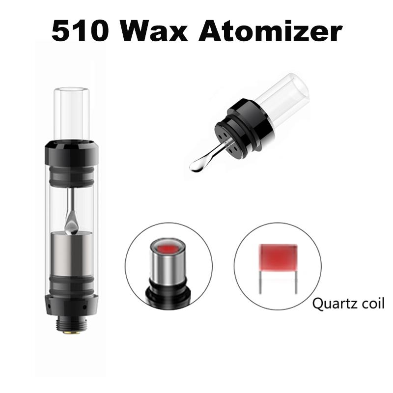 DDVAPOR Original Quartz Glass 510 Thread Wax Atomizer Cartridges Build-in Dab Tool With Quartz Coil Vape Atomizer Glass Tank
DDVAPOR Original Quartz Glass 510 Thread Wax Atomizer Cartridges Build-in Dab Tool With Quartz Coil Vape Atomizer Glass Tank