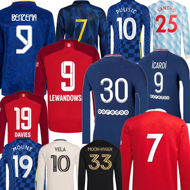 21/22 BENZEMA GRIEZMANN Long sleeve Soccer Jersey Flamengo Gunners CFC LUKAK 2021 2022 LAFC DAVIES JOÃO FÉLIX MLS football shirt uniforms, 21-22 asenna home
21/22 BENZEMA GRIEZMANN Long sleeve Soccer Jersey Flamengo Gunners CFC LUKAK 2021 2022 LAFC DAVIES JOÃO FÉLIX MLS football shirt uniforms, 21-22 asenna home