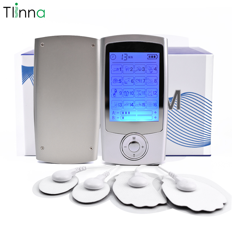 

16 Modes EMS Tens Acupuncture Body Massage Pulse Muscle Stimulator Pain Relief Machine Low Frequency Physiotherapy Device