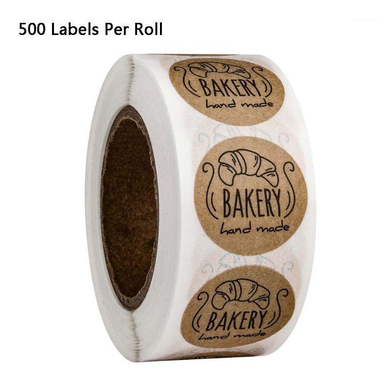Gift Wrap 500pcs/roll Round Kraft Paper Bakery Stickers Seal Labels Handmade Scrapbooking1
Gift Wrap 500pcs/roll Round Kraft Paper Bakery Stickers Seal Labels Handmade Scrapbooking1