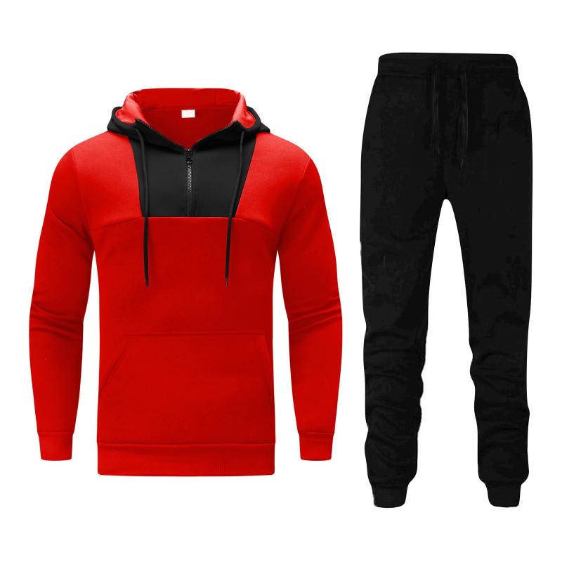 Men's Tracksuits Pants And Leisure Neckline Color Suit Matching Sweater Autumn Winter Zipper Sports Men Suits & Sets Slim Fit, Gray
Men's Tracksuits Pants And Leisure Neckline Color Suit Matching Sweater Autumn Winter Zipper Sports Men Suits & Sets Slim Fit, Gray