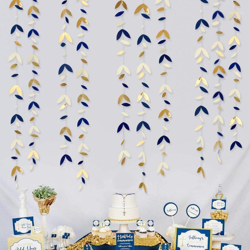 Party Decoration 13Ft Navy Blue Beige Gold Decorations Paper Leaf Garlands Hanging Leaves Streamer Banner For Boy Birthday Supplies
Party Decoration 13Ft Navy Blue Beige Gold Decorations Paper Leaf Garlands Hanging Leaves Streamer Banner For Boy Birthday Supplies