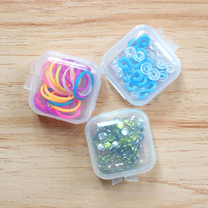 Plastic Finishing Container 1PC Jewelry Storage Accessories Packaging Storage Box Home Storage Tools Transparent Fish Hook Case