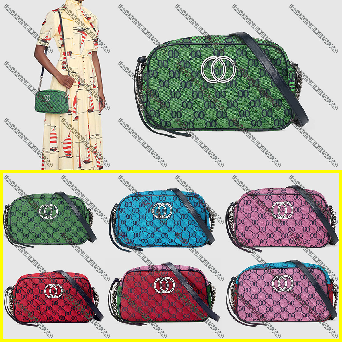 Canvas Handbag Totes Diamond Pattern Shoulder Bags Multi Color Fashion Women Bag Silver Chain Crossbody Messenger Purse Wallet 24CM Pink Blue, Red
Canvas Handbag Totes Diamond Pattern Shoulder Bags Multi Color Fashion Women Bag Silver Chain Crossbody Messenger Purse Wallet 24CM Pink Blue, Red